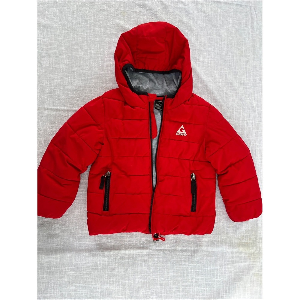 Gerry Weber Kids Red Hooded Winter Puffer‎ Coat 3T